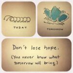 Don't lose hope