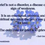 Grief is not a disorder