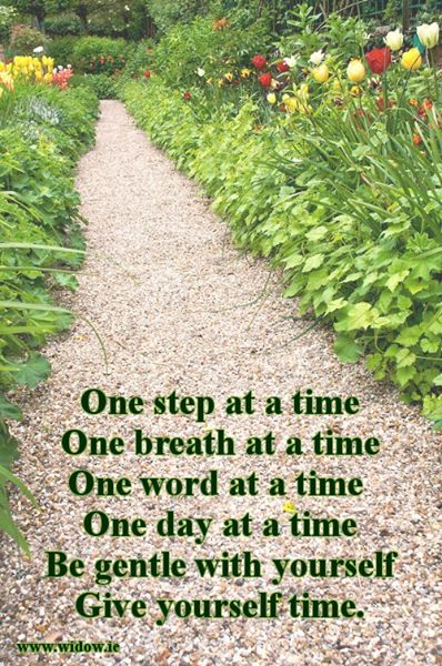 Grief - one step at a time