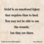 grief is an emotional injury