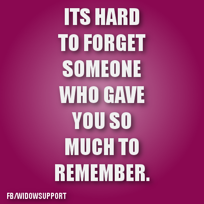 hard to forget someone
