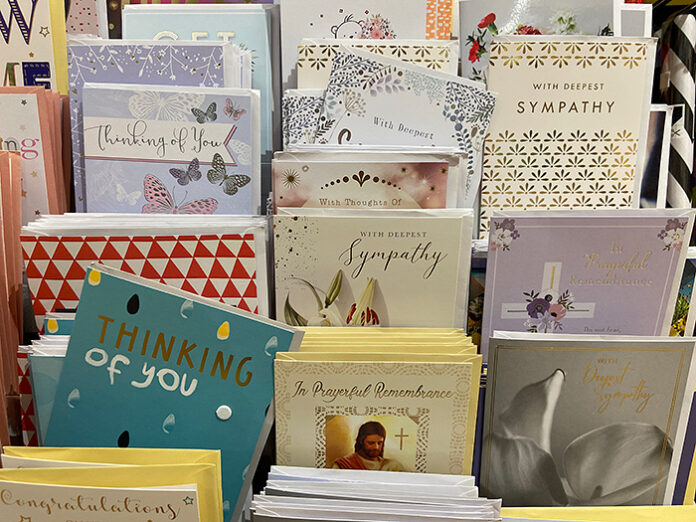 What to write in a sympathy card for the loss of a husband